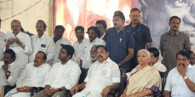 2026ல் முதல்வர் நாற்காலியில் இபிஎஸ் அமரப் போகிறார் : அண்ணாமலை