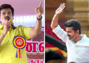 “வர கோவத்துக்கு ஓங்கி குத்த வேண்டும்..” தவெக தலைவர் விஜயை ஒருமையில் பேசிய நடிகர் ரஞ்சித் !