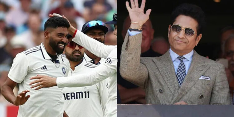 சச்சின் டெண்டுல்கரின் சாதனையை முறியடித்த முகமது சிராஜ் !