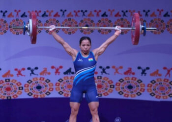 காயத்திலிருந்து மீண்டு தங்கம் வென்றார் மீராபாய் சானு !