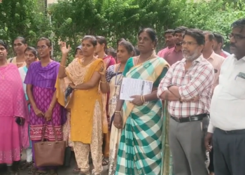 திருவள்ளூர் மாவட்ட மையம் சார்பில் வருவாய் & பேரிடர் மேலாண்மைத்துறை அலுவலர்களின் நியாயமான 7 அம்ச கோரிக்கை