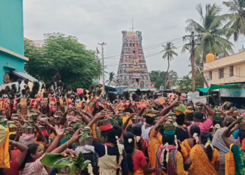 சிறுவாபுரி முருகன் கோவிலில் ஆடி கிருத்திகையை முன்னிட்டு காவடி எடுத்து வந்தும் நேர்த்திக்கடன்