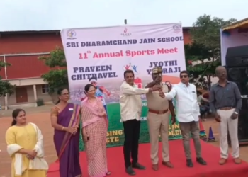 ஸ்ரீ தரம்சந்த் ஜெயின் பள்ளியில் விளையாட்டு தின விழா