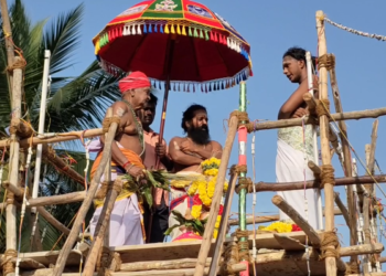 மயிலாடுதுறையில் அறநிலையத்துறைக்கு உட்பட்ட பிரசித்தி பெற்ற கண்கொடுத்த விநாயகர் ஆலயம் கும்பாபிஷேகம்