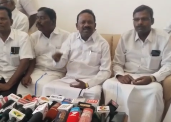 பாமக குடும்பப் பிரச்சனை குறித்து செ.கு. தமிழரசன் விழுப்புரத்தில் பேட்டி