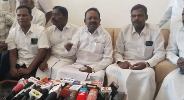 பாமக குடும்பப் பிரச்சனை குறித்து செ.கு. தமிழரசன் விழுப்புரத்தில் பேட்டி