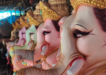 விநாயகர் சிலைகளில் பிளாஸ்டோபாரீஸ் ரசாயன பவுடர் 10 விநாயகர் சிலைகள் பறிமுதல்