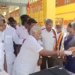 DMDKதலைவர் கேப்டன் விஜயகாந்த் பிறந்தநாளையொட்டி 300 பொதுமக்களுக்கு பிரியாணி வழங்கினார்
