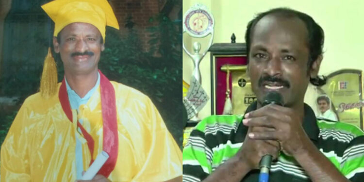 58-வது வயதில் மூன்றாவது டிகிரி பெற்ற நடிகர் முத்துக்காளை !