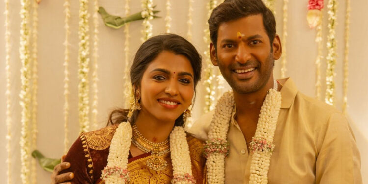 விஷால் – சாய் தன்ஷிகா நிச்சயதார்த்தம் இன்று !