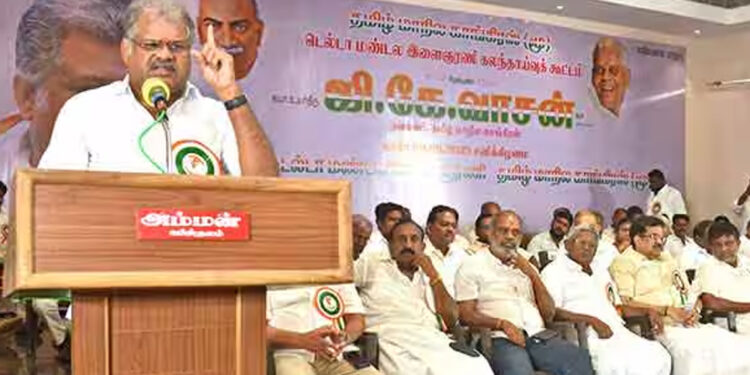 தோல்வி பயம் காரணமாக தேர்தல் ஆணையம் மீது காங்கிரஸ் குற்றச்சாட்டு – வாசன் விமர்சனம்