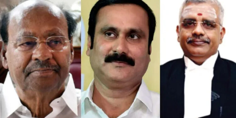 ராமதாஸ், அன்புமணி இடையே இதுதான் பிரச்சனை – நீதிபதி ஆனந்த் வெங்கடேஷ்