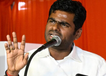 திருவாரூர் திமுக கவுன்சிலர் தாக்குதல் – வீடியோ வெளியிட்டு அண்ணாமலை கண்டனம்