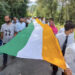 ஜம்மு காஷ்மீரில் 2 கிமீ நீள தேசிய கொடி பேரணி ; 5,000 பேர் பங்கேற்பு