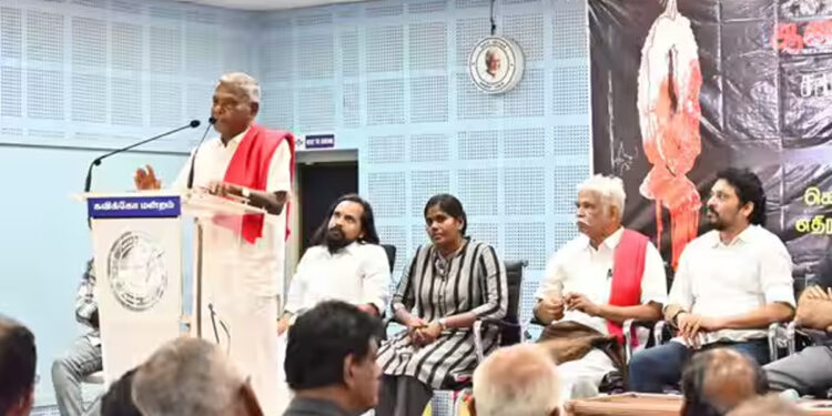 காதலர்களுக்காக திறந்திருக்கும் எங்கள் கட்சி அலுவலகங்கள் : மார்க்சிஸ்ட் சண்முகம்