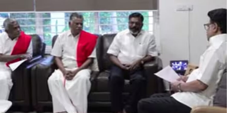 ஆணவக் கொலைகளை தடுக்க தனிச் சட்டம் தேவை : முதல்வரிடம் கூட்டணிக் கட்சித் தலைவர்கள் வலியுறுத்தல்