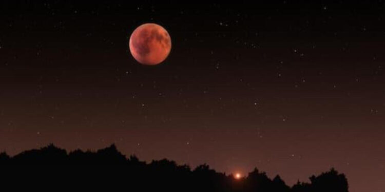 சென்னையிலும் காணக்கூடிய ‘ரத்த நிலவு’ சந்திர கிரகணம்