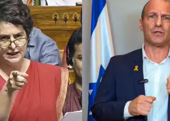 காசாவில் இனப்படுகொலை செய்ததாக பிரியங்கா புகார் : இஸ்ரேல் தூதர் பதில்