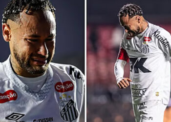 0-6 என சாண்டோஸ் அணிக்கு அதிர்ச்சி தோல்வி – மைதானத்திலேயே கண்ணீர் விட்ட நெய்மர் !