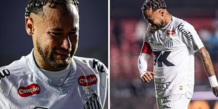 0-6 என சாண்டோஸ் அணிக்கு அதிர்ச்சி தோல்வி – மைதானத்திலேயே கண்ணீர் விட்ட நெய்மர் !