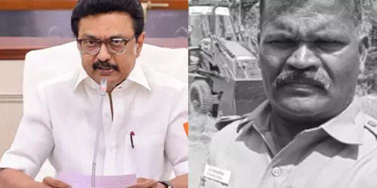 திருப்பூரில் எஸ்.எஸ்.ஐ வெட்டி கொலை – முதல்வரின் ரூ.1 கோடி நிதியுதவி !