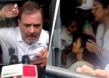 தேர்தல் ஆணையம் நோக்கி பேரணி!.. மயங்கி விழுந்த பெண் எம்.பி.. ராகுல் காந்தி உள்ளிட்டோர் கைது!