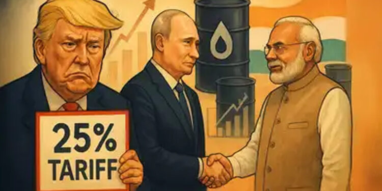 அமெரிக்காவின் வரிவிதிப்பு மிரட்டலுக்கு கண்டனம் – மத்திய அரசு பதிலடி