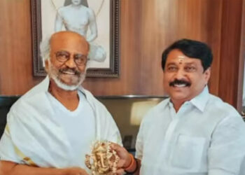 நடிகர் ரஜினியை நேரில் சந்தித்த பாஜக தலைவர் நயினார் நாகேந்திரன்