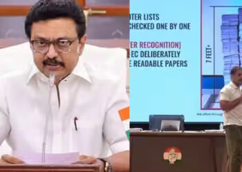 தேர்தல் கமிஷனை பாஜக மோசடி இயந்திரமாக மாற்றியுள்ளது – முதல்வர் ஸ்டாலின் குற்றச்சாட்டு