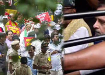 டில்லியில் எதிர்க்கட்சித் எம்.பி.க்கள் பேரணி – ராகுல், அகிலேஷ் யாதவ் உள்ளிட்டோர் கைது