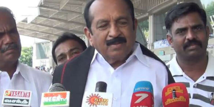 “சி.பி.ராதாகிருஷ்ணன் துணை ஜனாதிபதி வேட்பாளராக அறிவித்தது மகிழ்ச்சி… ஆனால்…” – வைகோ பேட்டி