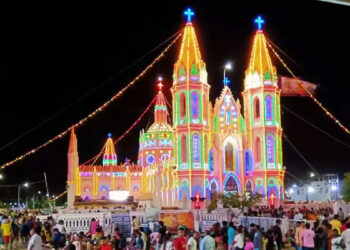 வேளாங்கண்ணி மாதா கோவில் திருவிழா- இரண்டாவது நாள்!