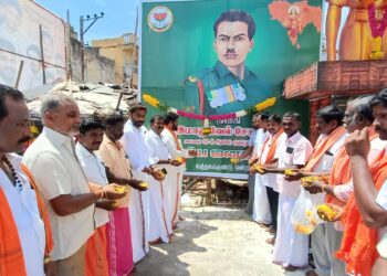 வத்தலக்குண்டுவில் பாஜக சார்பில்இமானுவேல்சேகரனார் 68 வதுநினைவுதினம்: சமூகநல்லிணக்கத்துக்காகப்போராடியமாவீரன்! என புகழாரம்.