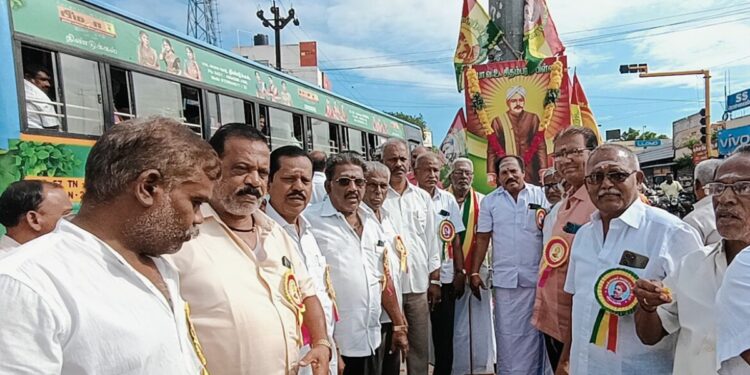 சுதேசிப் போராளி வ.உ.சிதம்பரனார் 154வது பிறந்தநாள் விழா: வத்தலக்குண்டுவில் எழுச்சியுடன் கொண்டாட்டம்