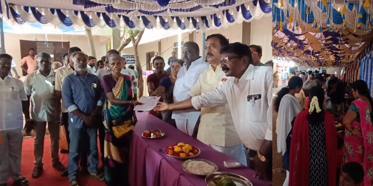 வத்தலக்குண்டு அருகே ஜி. தும்மலப்பட்டியில் ‘உங்களுடன் ஸ்டாலின்’ திட்ட முகாம்: மகளிர் உரிமைத் திட்டத்தில் விண்ணப்பிக்கப் பெண்கள் குவிந்தனர்!