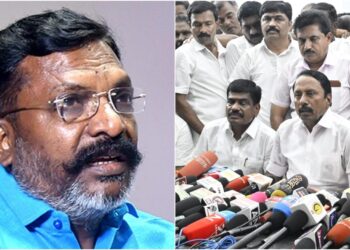 செங்கோட்டையன் முழுமையாக மனம் திறக்கவில்லை – தொல் திருமாவளவன்