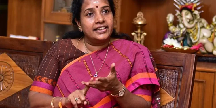 திமுகவை வீழ்த்தும் ஒரே சக்தி தேசிய ஜனநாயக கூட்டணிக்கு தான் – வானதி சீனிவாசன்