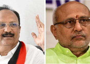 சி.பி.ராதாகிருஷ்ணனால் தமிழகத்திற்கு எந்த பயனும் இல்லை – எம்.பி கணபதி ராஜ்குமார் கருத்து