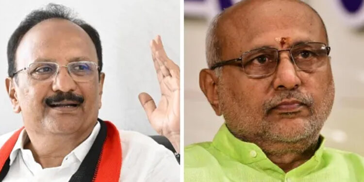 சி.பி.ராதாகிருஷ்ணனால் தமிழகத்திற்கு எந்த பயனும் இல்லை – எம்.பி கணபதி ராஜ்குமார் கருத்து