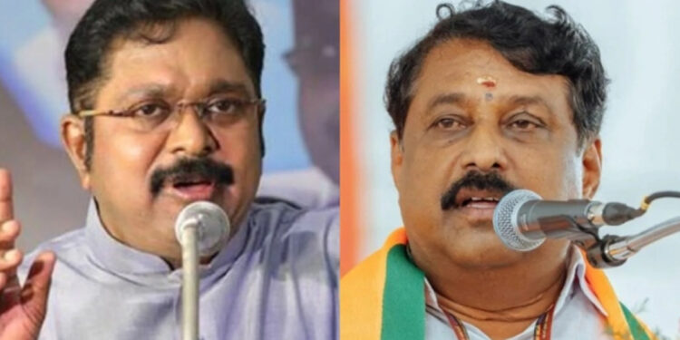 டிடிவி தினகரன் குற்றச்சாட்டுக்கு நான் பொறுப்பு இல்லை : நயினார் நாகேந்திரன் விளக்கம்