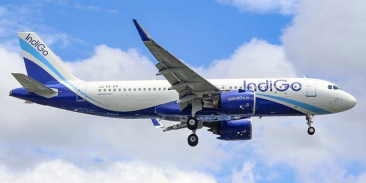 நடுவானில் பறவை மோதிய இண்டிகோ விமானம் : நாக்பூரில் அவசர தரையிறக்கம்