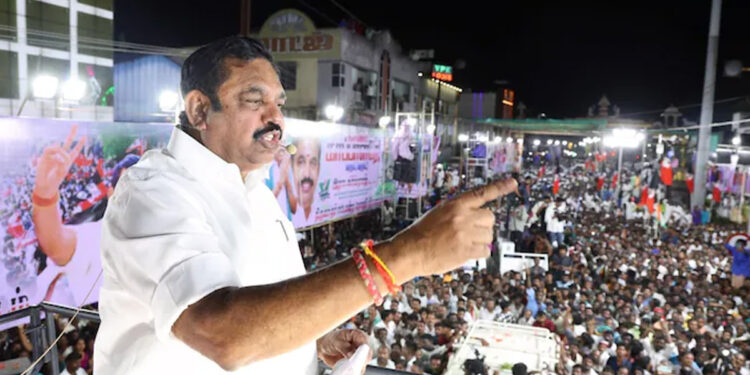 திமுக-காங்கிரஸ் கூட்டணியில் விரிசல் : 117 தொகுதிகள் கேட்கிறதாக எடப்பாடி பழனிசாமி குற்றச்சாட்டு