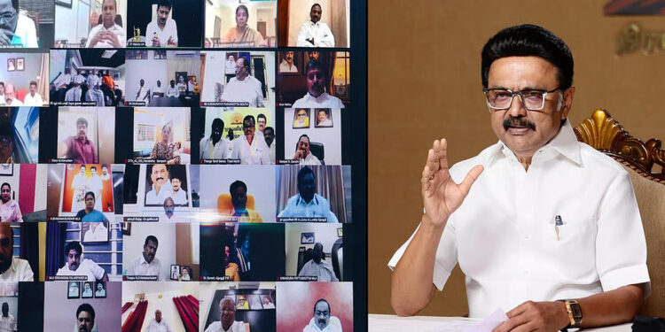 முதலமைச்சர் ஸ்டாலின் தலைமையில் நாளை காணொலிக் கூட்டம்