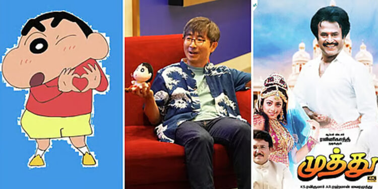 ரஜினியின் முத்து படத்தைப் புகழ்ந்த ஷின் சான் இயக்குனர் !