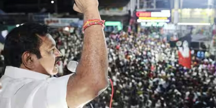 பழனிசாமியின் திண்டுக்கல் பேச்சு ; தலித் தலைவர்களின் கடும் எதிர்ப்பு