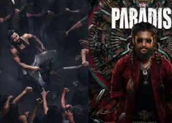நானி ‘தி பாரடைஸ்’ படத்திற்காக உருவாகும் பிரம்மாண்ட செட் !