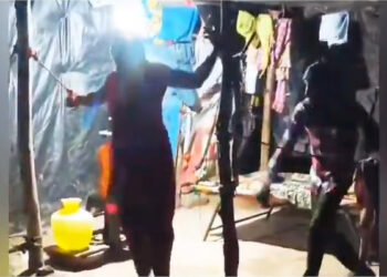 மனைவியை கட்டி வைத்து கொடூரமாக தாக்கிய கணவன் – அதிர்ச்சி வீடியோ காட்சிகள் !