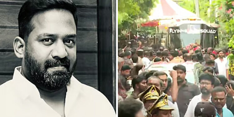 விடைபெற்றார் நகைச்சுவை நடிகர் ரோபோ சங்கர்