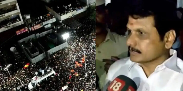 கரூர் கூட்ட நெரிசல் : “செந்தில் பாலாஜி சதியே காரணம்” – தவெக தரப்பின் பரபரப்பு குற்றச்சாட்டு