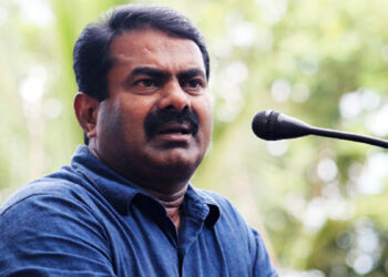 சாதனை விழா பாடல் வெளியீட்டு விழாவைப் போல் நடந்தது : சீமான் விமர்சனம்